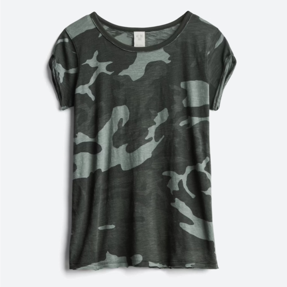 Never Worn Free People's Clare Roll Cuff Tee
